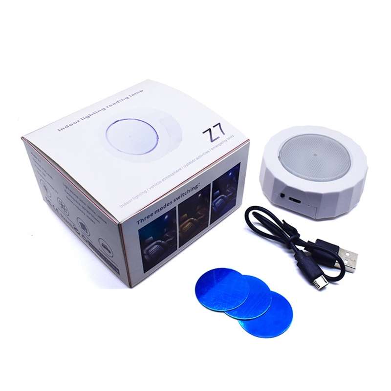 Z7 Car Ceiling USB Wireless Strobe Reading Light, Color: Black