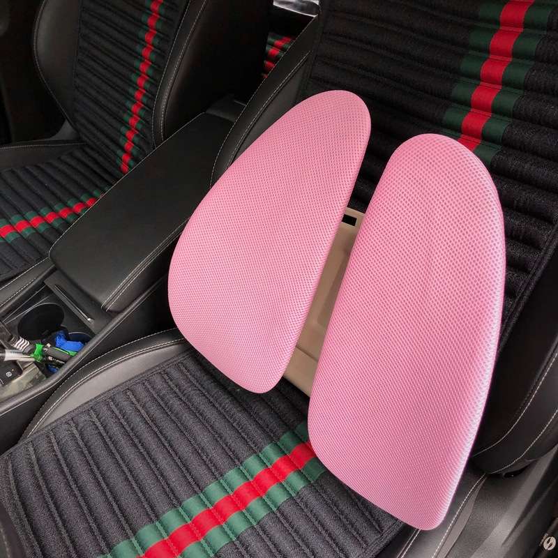 5297 Car Massage Seat Cushion(Beige with Beige)