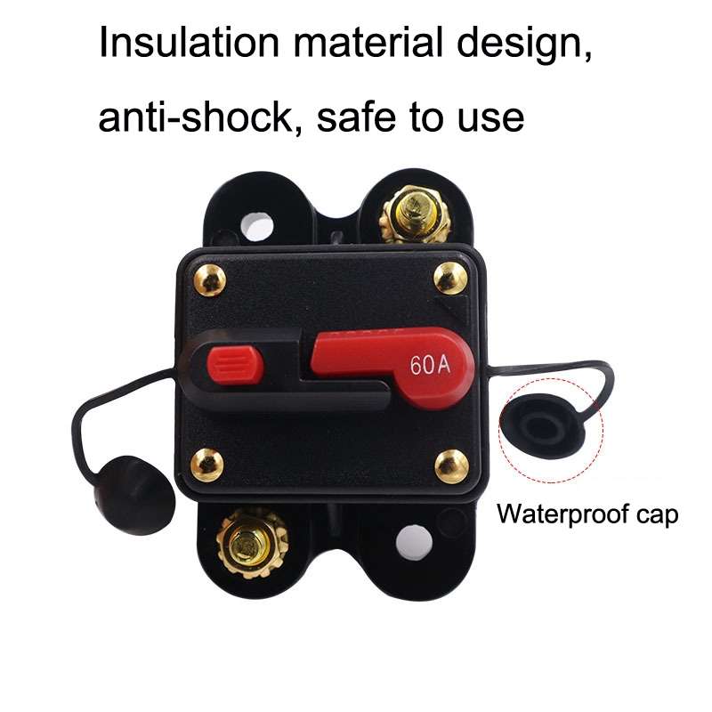 CB2 Car RV Yacht Audio Modification Automatic Circuit Breaker Switch, Specification: 50A