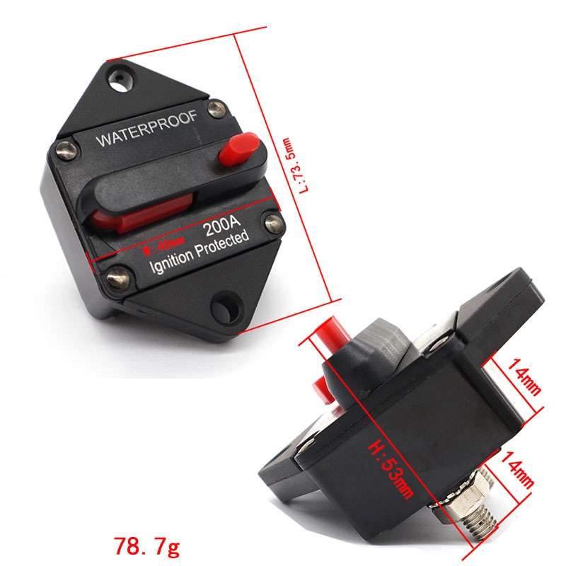 CB10 Car Audio Modified Automatic Circuit Breakerion, Specification: 40A