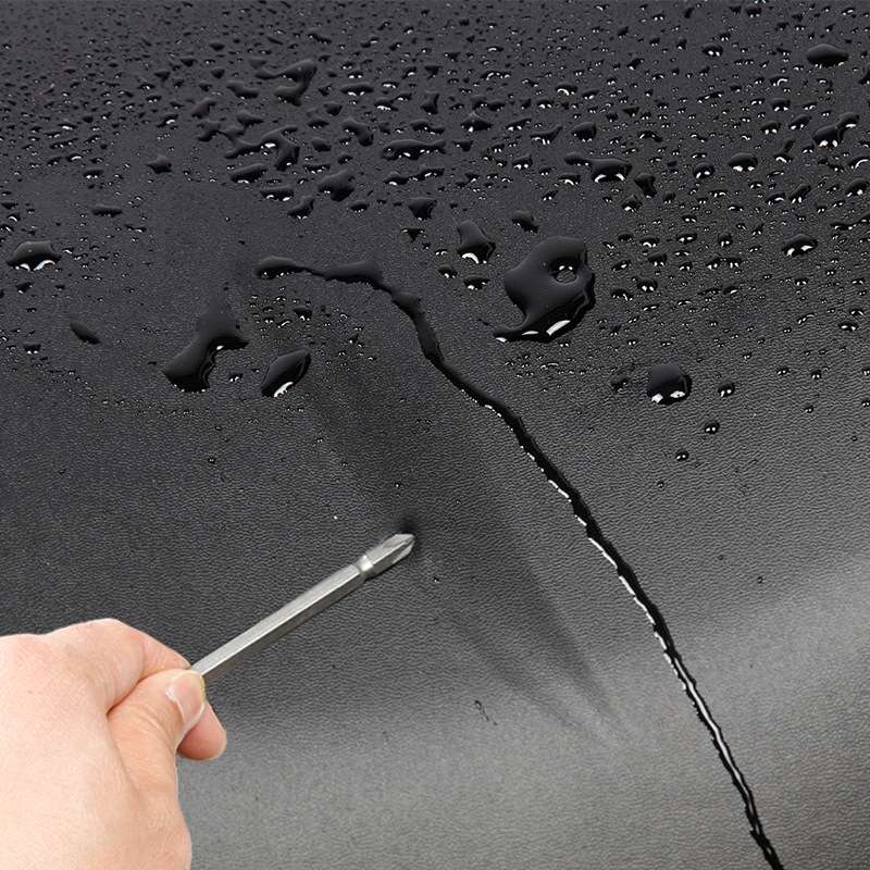 MC1004 Motorcycle Sun Protection Dustproof Rain Seat Cover, Specification: L(Black)