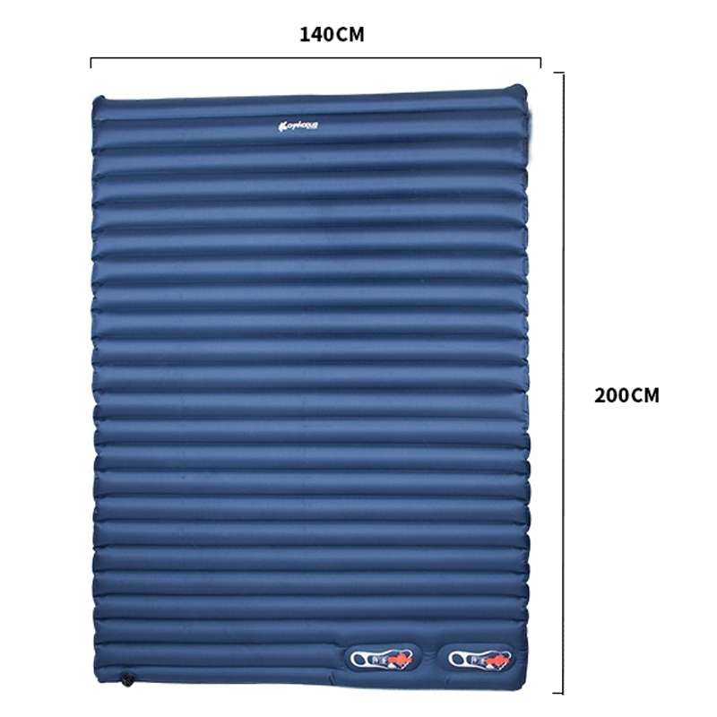 CHANODUG 4028 Outdoor Camping Double TPU Inflatable Mattress(Green)