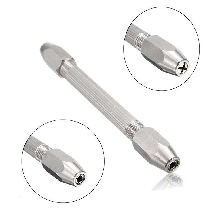 Double-ended Steel Pick Aluminum Slloy Hand Drill Punch