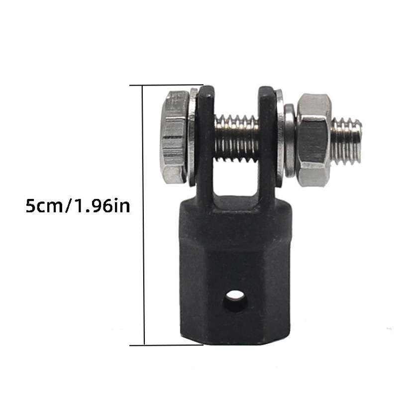 TO-OL009 Car Scissors Jack Adapter(Black)