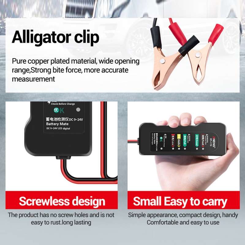 ANENG BT-170 12V Electric Vehicle Battery Tester