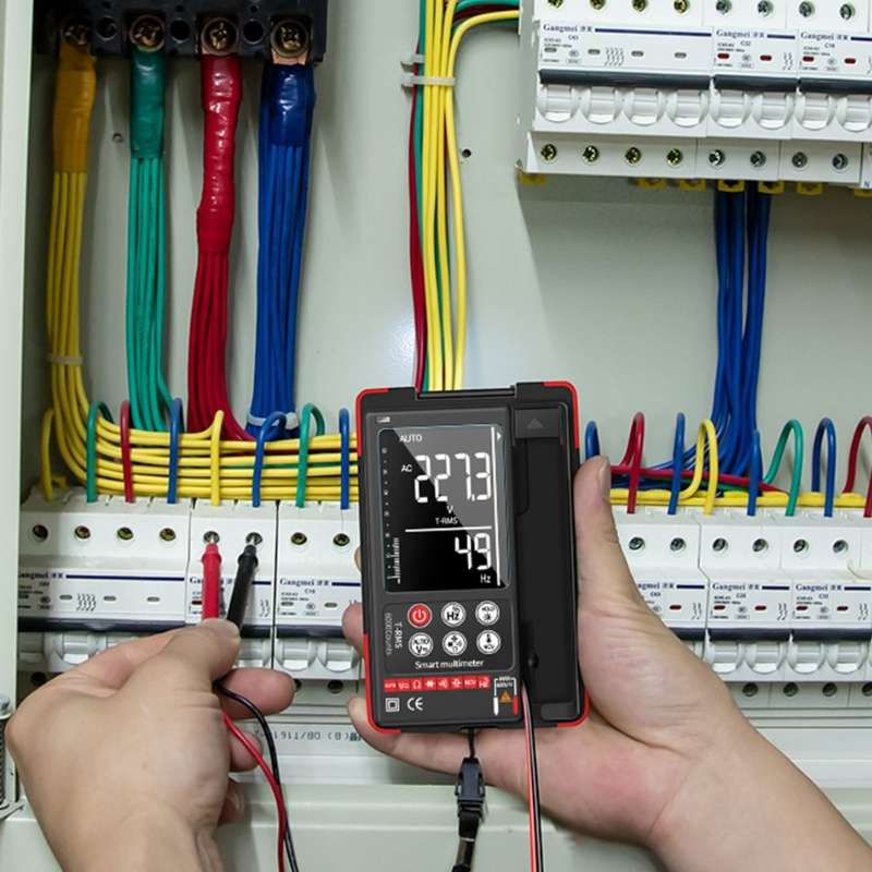 ANENG Automatic Intelligent High Precision Digital Multimeter, Specification: Q60 Intelligent(Red)