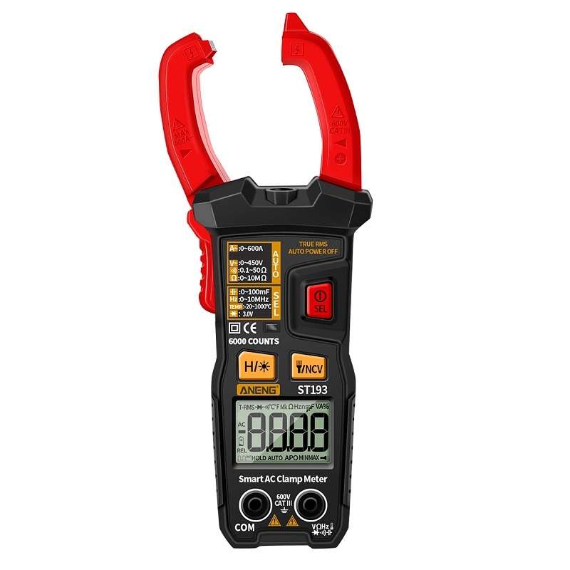 ANENG ST193 Intelligent Automatic Multifunctional AC Clamp Digital Meter