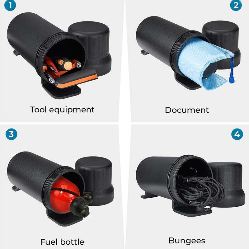 Universal Motorcycle Tool Tube Retrofit Parts, Wide: 84mm