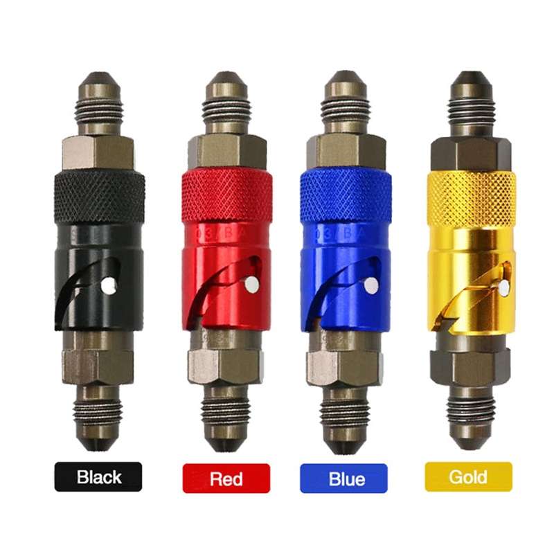 Motorcycle Universal Brake Hose Quick Release Joint(Blue)