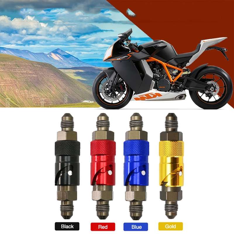 Motorcycle Universal Brake Hose Quick Release Joint(Blue)