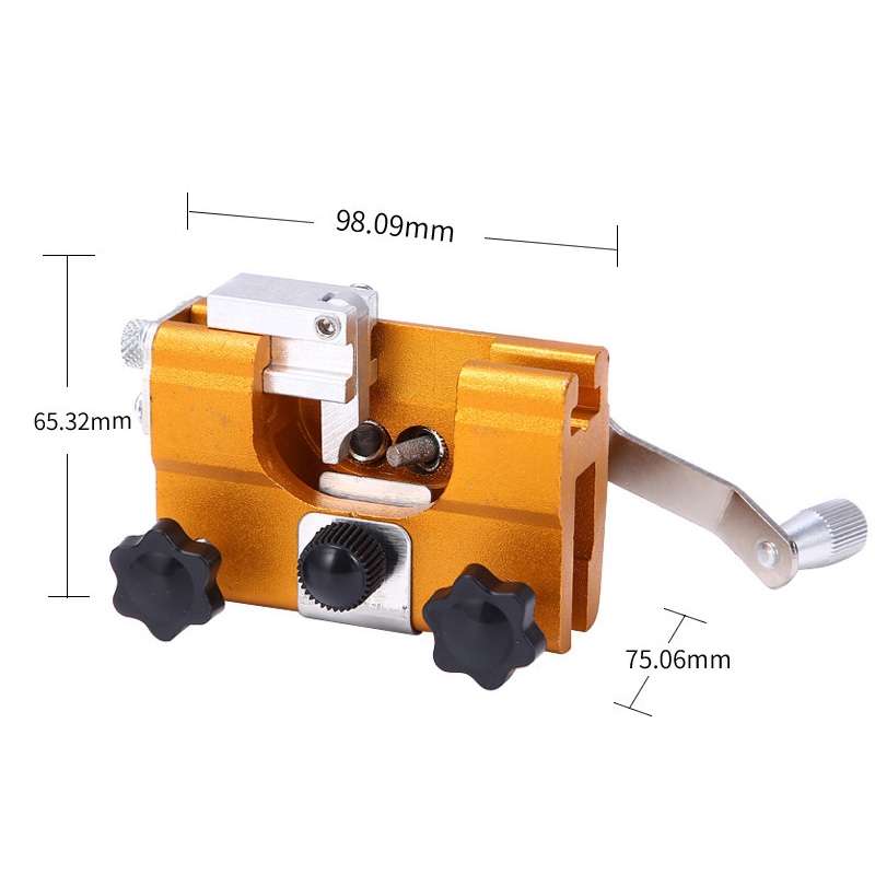 Portable Home Hand Shake Chain Machine With 3 Grind Heads
