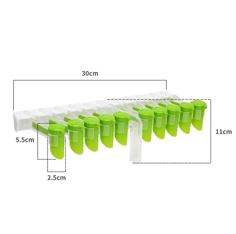 Kitchen Wall-mounted Seasoning Rack Without Punching Seasoning Bag Rack