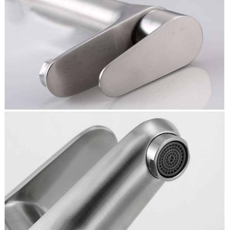 Bathroom Countertop Basin Hot & Cold Water Mixing Faucet