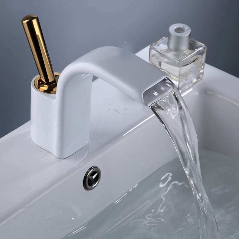 Bathroom All Copper Basin Hot And Cold Water Faucet, Specification: Black Ancient