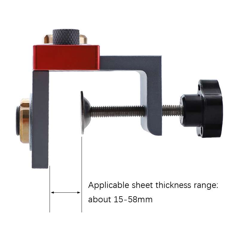 3 In 1 Punching Locator Round Wooden Connectors Open Machine(Locator Monomer+Nut Wrench)