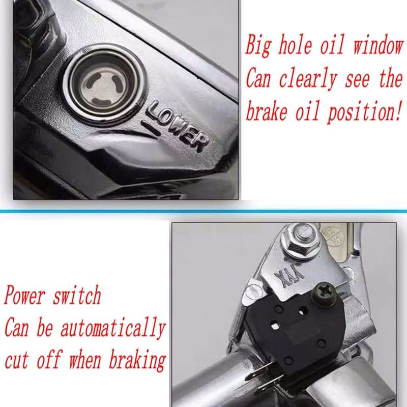 Chrome Motorcycle Brake For Honda CB400F/CB400SF /CB400 /CB500 /CBF500 /CBF600 /NC70(Right)