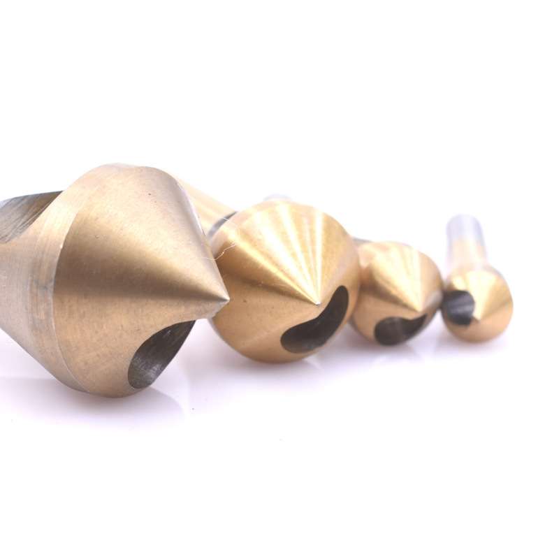 4 PCS / Set High-Speed Steel 90 Degree Renovation Interpolation Panel Chamfered Knife