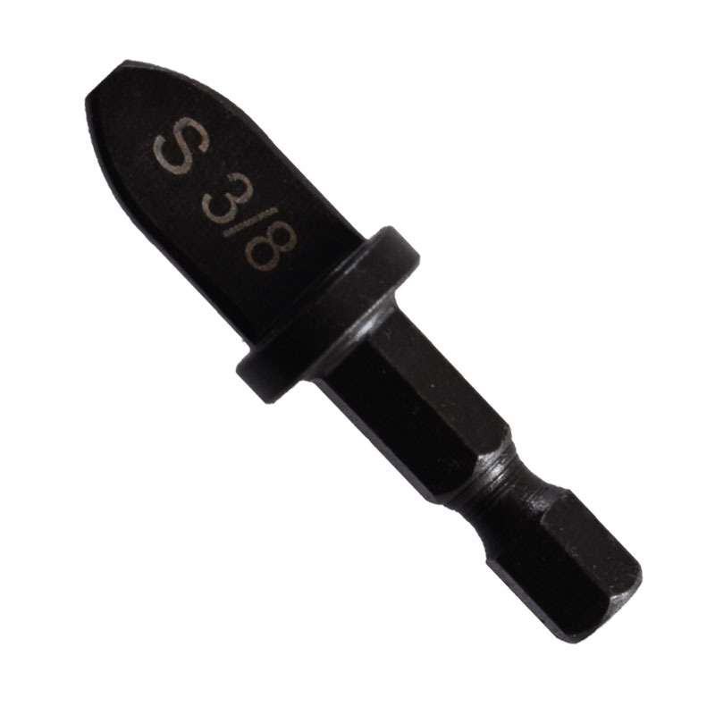 6 PCS / Set Straight Pipe Metal Reamer Hex Shank Electric Expander