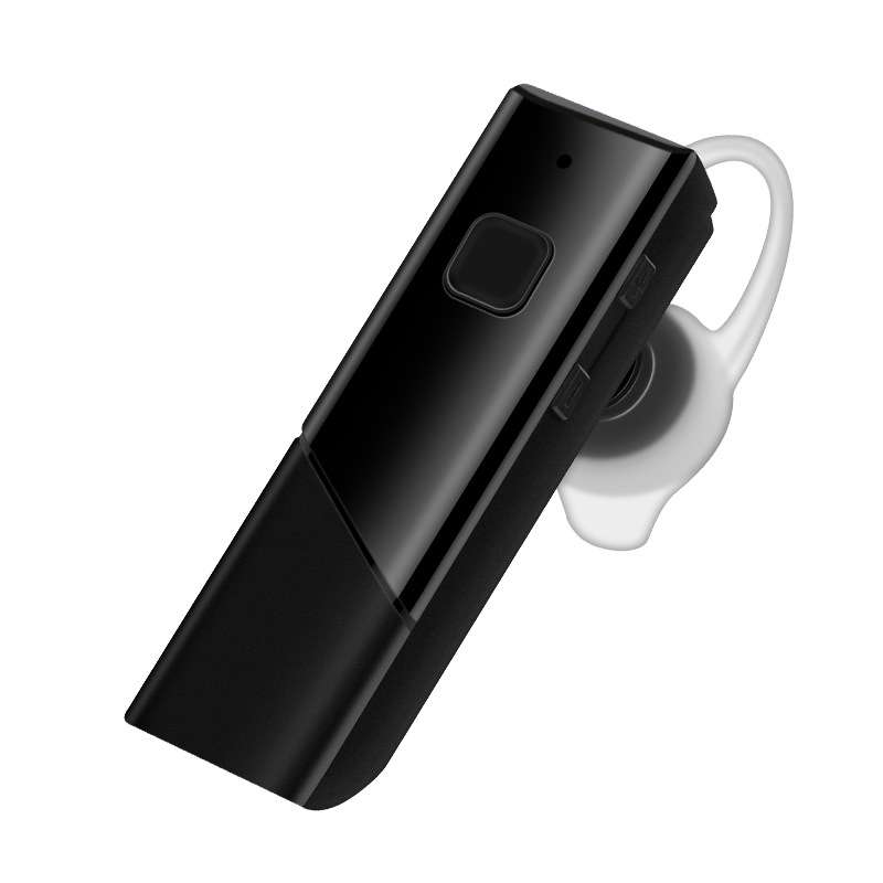 Single Ear 4.2 Bluetooth Headset Stereo HIFI Sports Wireless Bluetooth Headset(A2 Black)