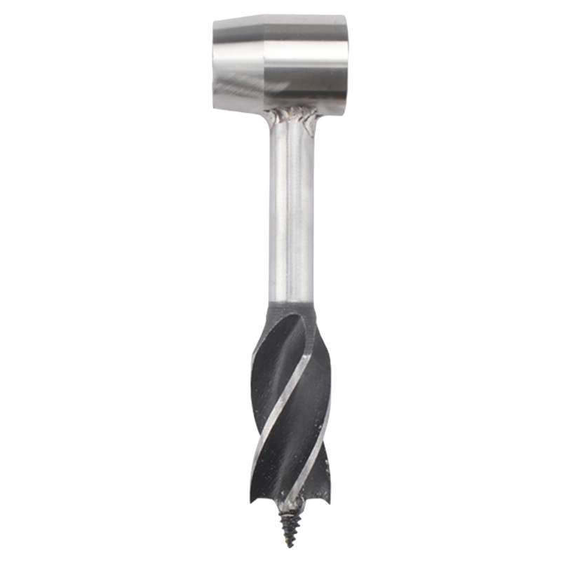Woodworking Hand Drill Outdoor Survival Drill Hand Screw Drill With PU Case (Brown)