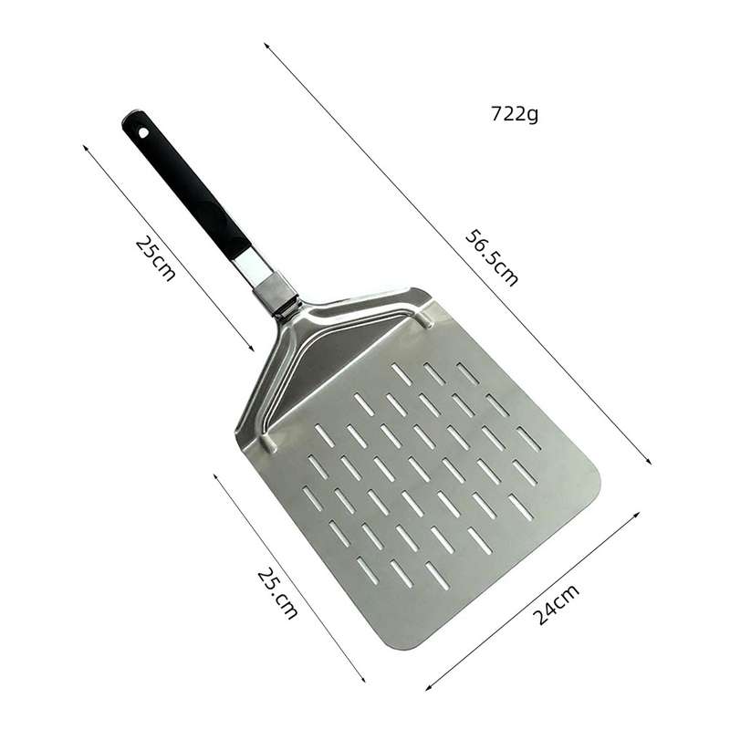 Handle Foldable Pizza Cake Aluminum Spatula(A)