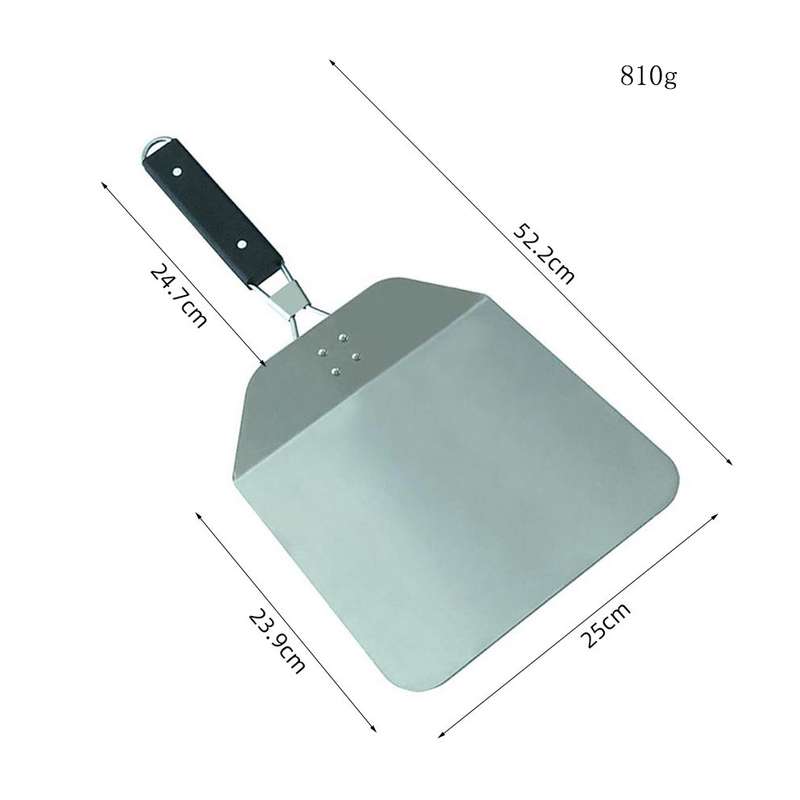 Handle Foldable Pizza Cake Aluminum Spatula(A)
