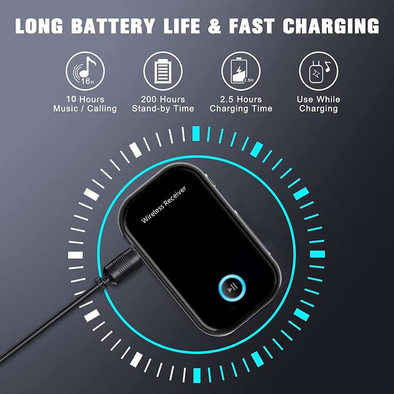 Car Bluetooth 5.0 Audio Receiver 3.5mm Bluetooth Converter