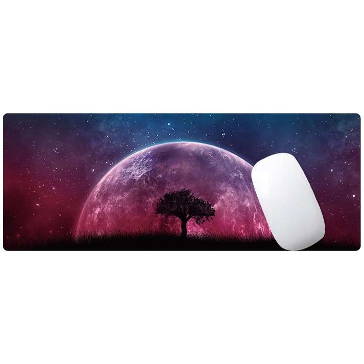400x900x4mm Locked Large Desk Mouse Pad(2 Lotus)