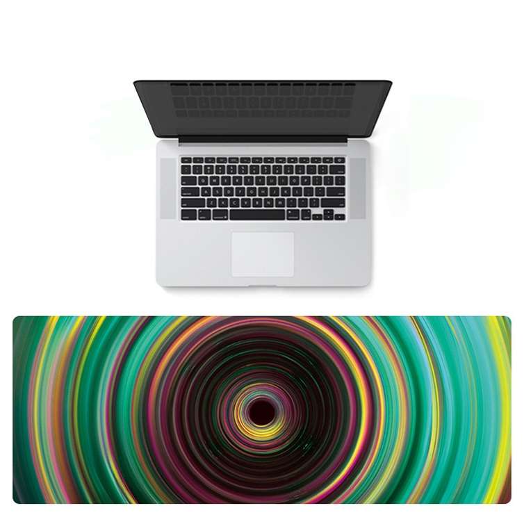 400x900x4mm Locked Large Desk Mouse Pad(2 Lotus)