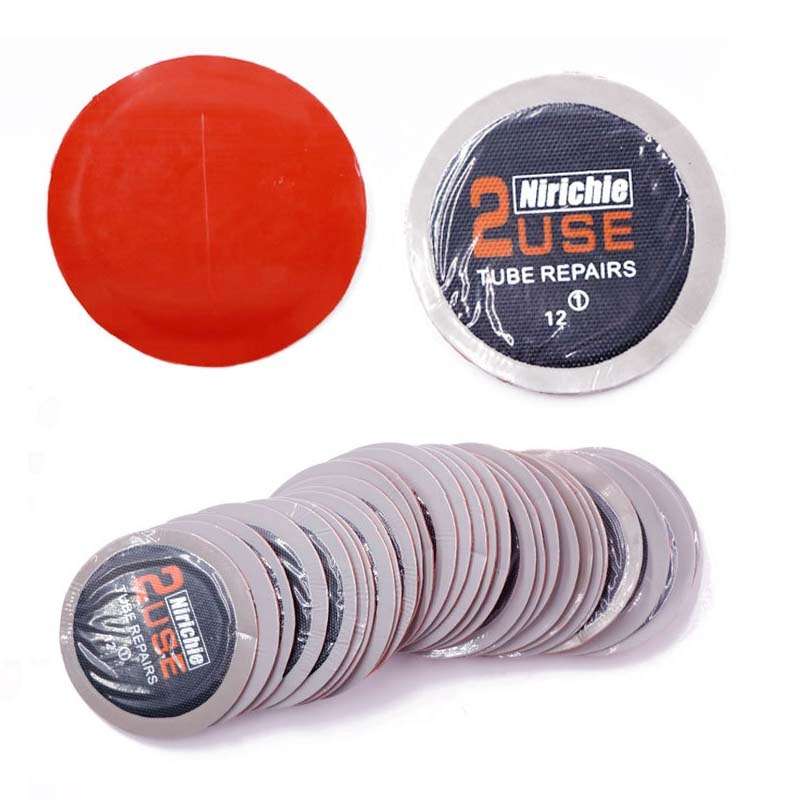 30 Tablets / Box Nirichie 60mm Round Car Tire Repair Patch Tire Repair Cold Patch Film