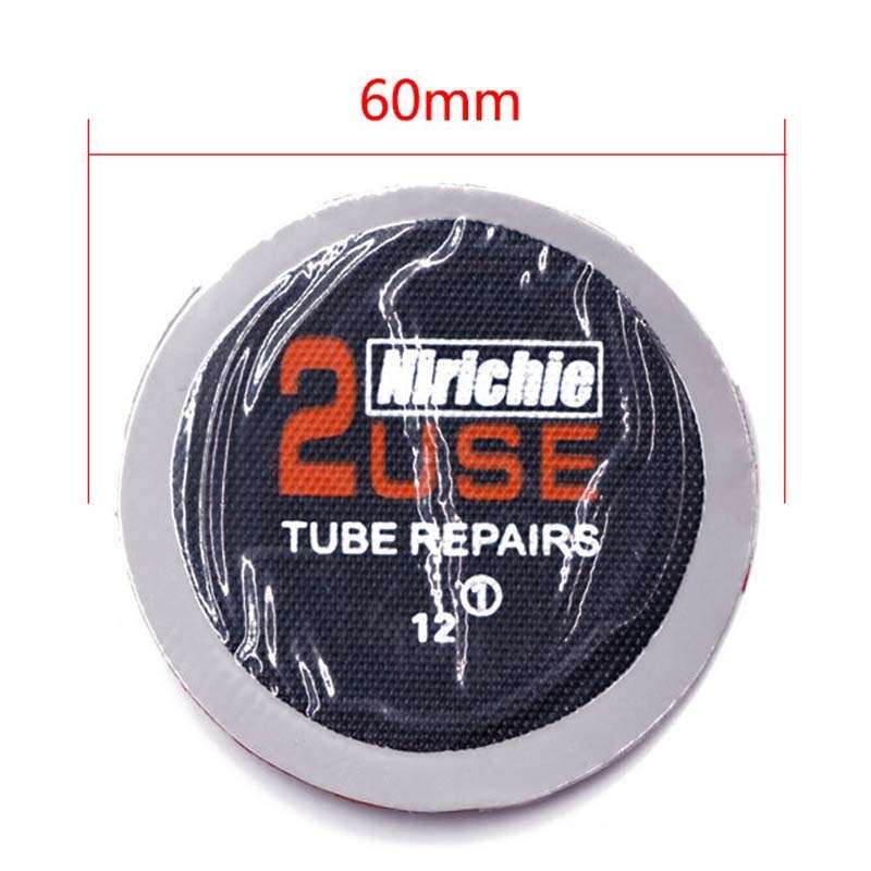 30 Tablets / Box Nirichie 60mm Round Car Tire Repair Patch Tire Repair Cold Patch Film