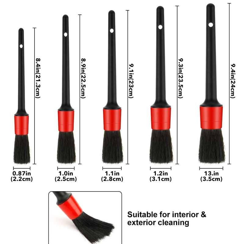 15 PCS / Set Car Cleaning Brush Wax Sponge Car Wash Tool Brush