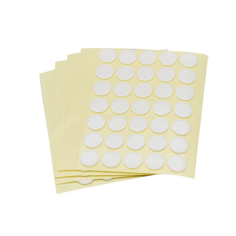 70pcs/sheet 20x0.5mm Round Transparent Double-Sided Adhesive Tape Waterproof Traceless Acrylic Glue