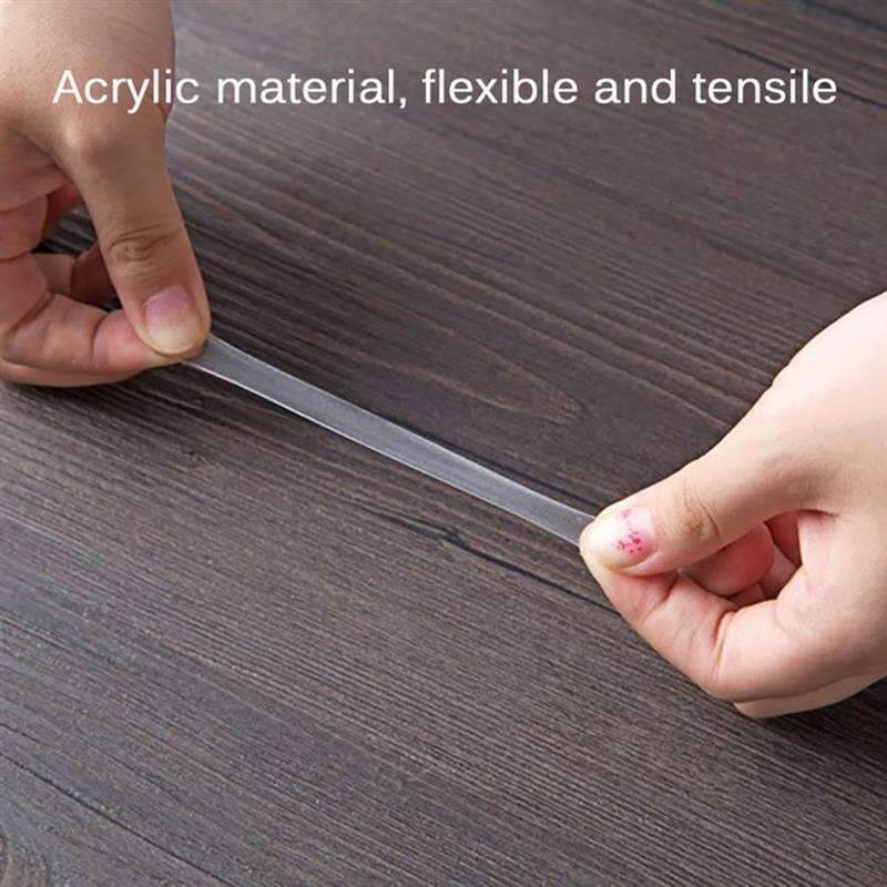 70pcs/sheet 20x0.5mm Round Transparent Double-Sided Adhesive Tape Waterproof Traceless Acrylic Glue
