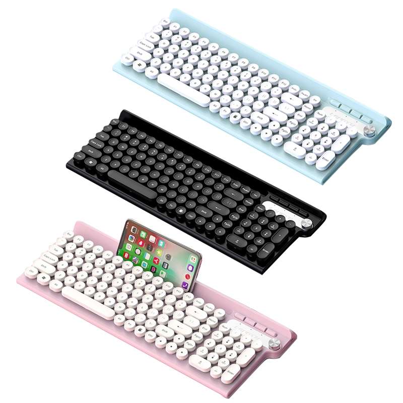 LANGTU L3 102 Keys Anti-Spill Silent Office Wired Mechanical Keyboard, Cable Length: 1.5m(Black)