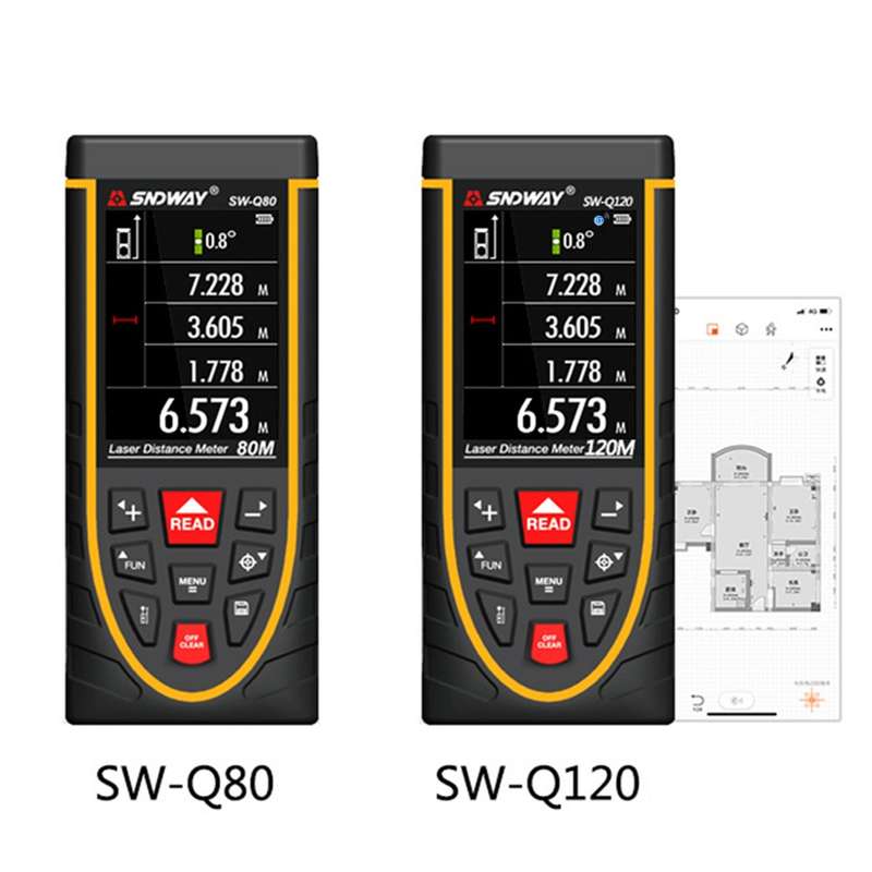 SNDWAY Outdoor Camera Laser Rangefinder, Style: Photography + Dual Power + Bluetooth