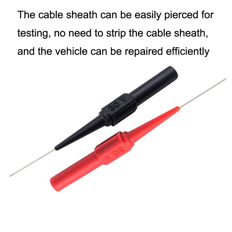 Coarse Probe Auto Repair Test Multimeter Pen, Color: Black