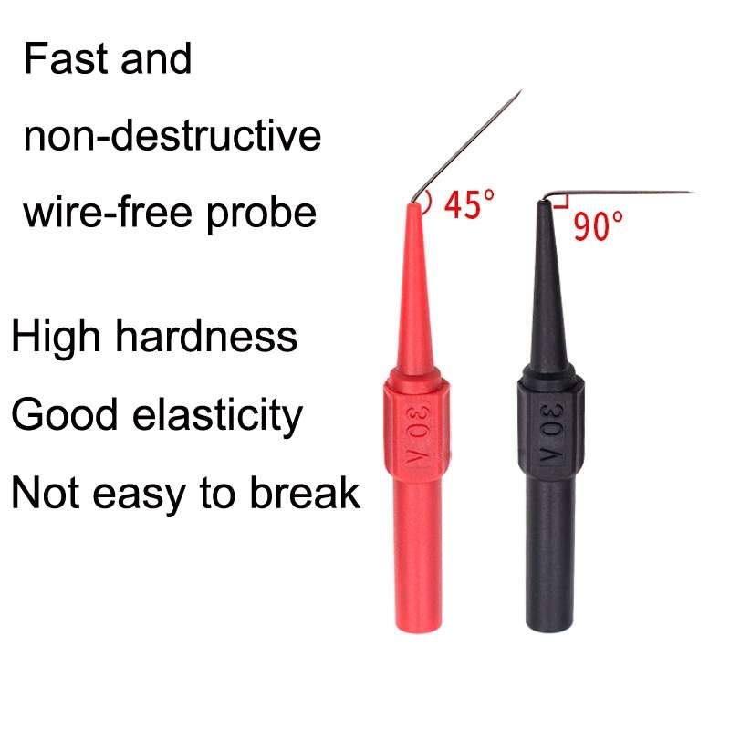 Coarse Probe Auto Repair Test Multimeter Pen, Color: Black