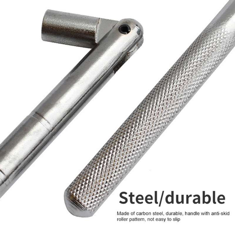 Car Valve Lever Valve Replacement Puller Tire Repair Tool, Style: Steel Handle