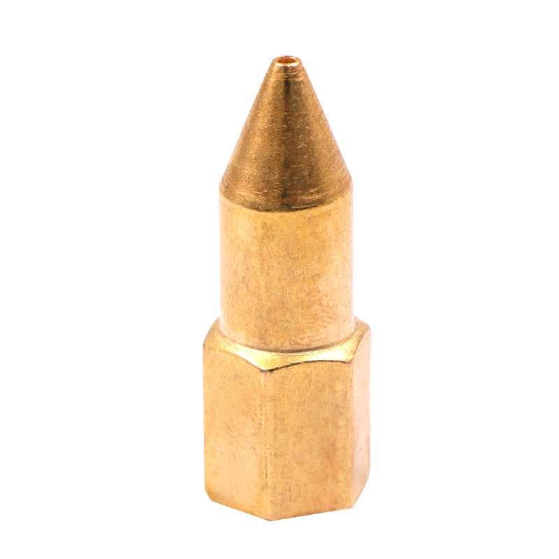 50 PCS Butter Machine Head Copper Universal Steel Tip Pneumatic Oil Nozzle Head