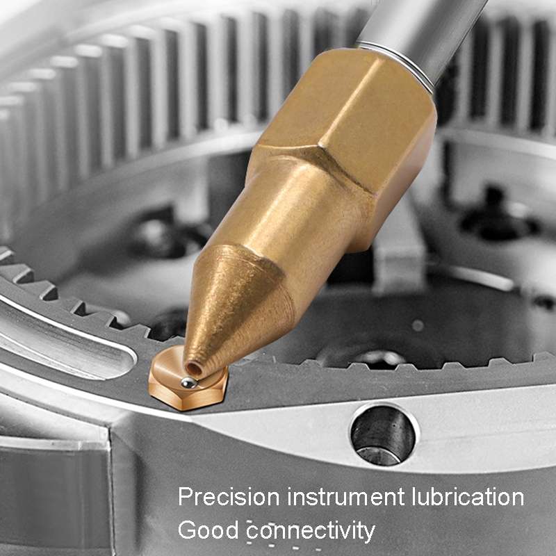 50 PCS Butter Machine Head Copper Universal Steel Tip Pneumatic Oil Nozzle Head