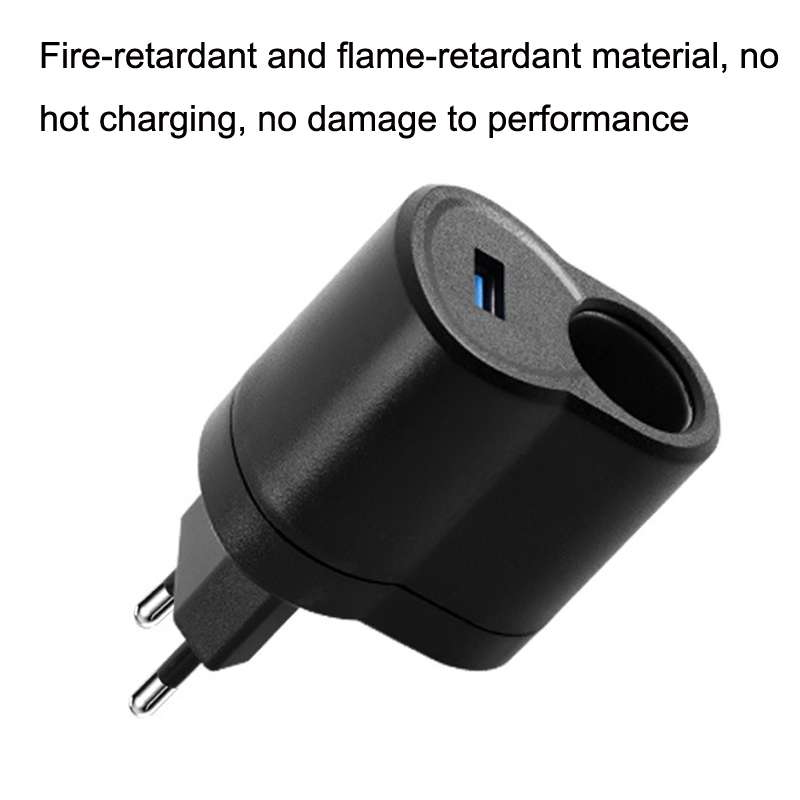 US Plug Home Cigarette Lighter Socket Car Power Converter, Plug Specifications: