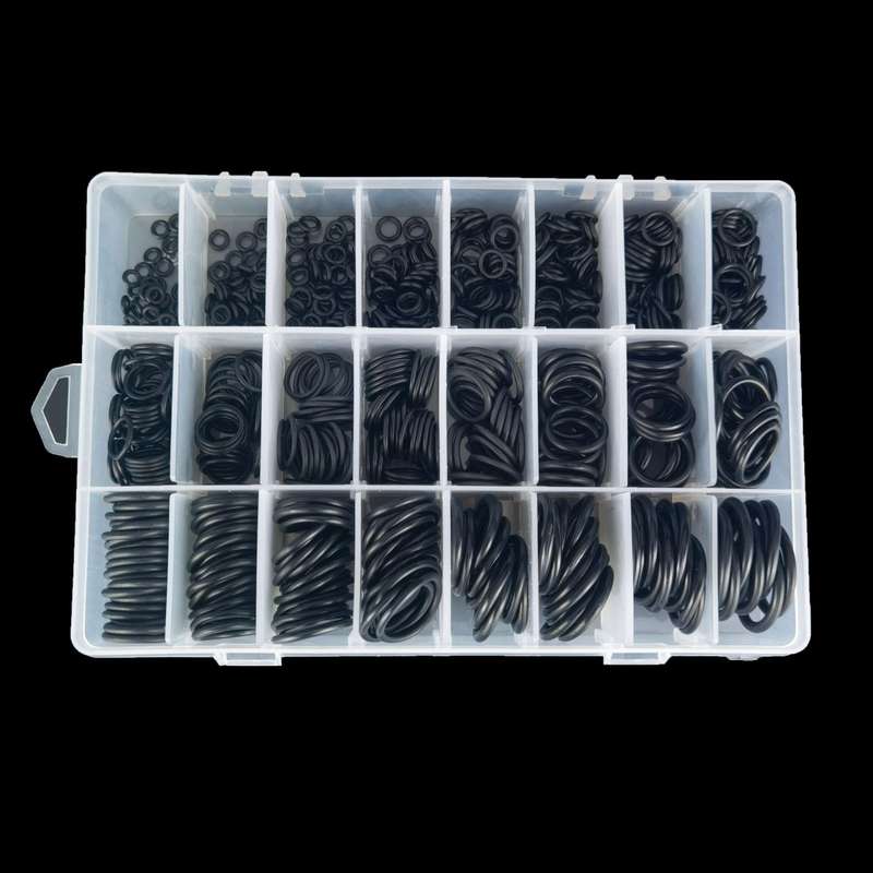 740 PCS / Box Rubber O-Ring Car Air Conditioning High Temperature Corrosion Resistant Sealing Ring
