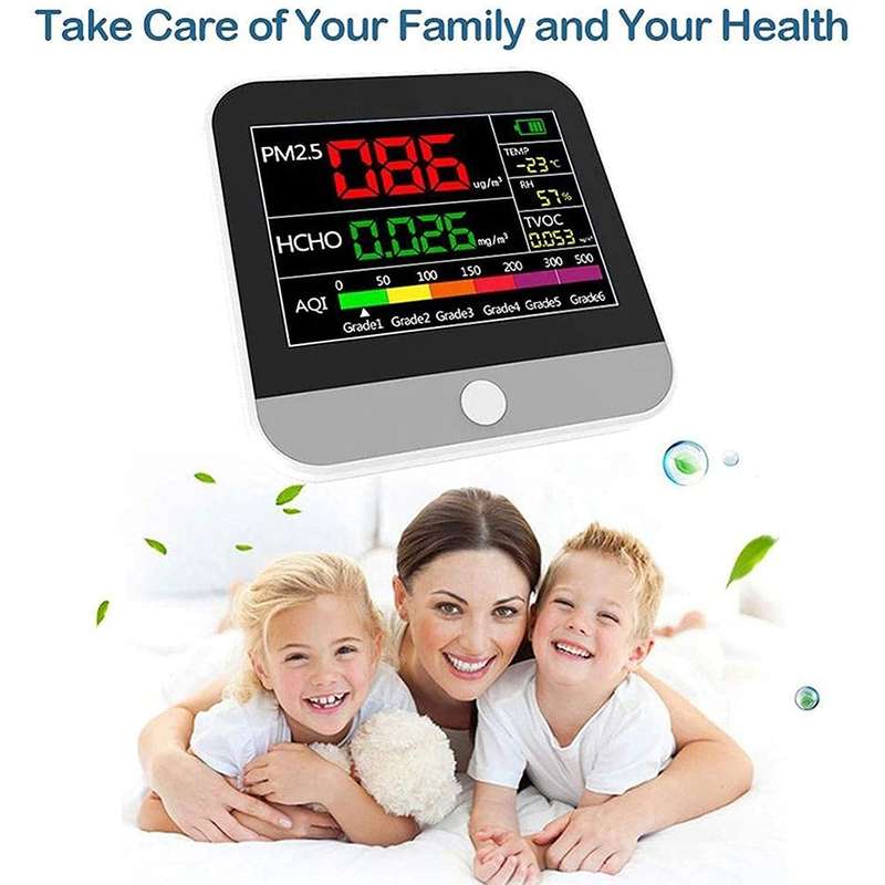 DM306 Indoor Haze PM2.5 Dust Formaldehyde Detector