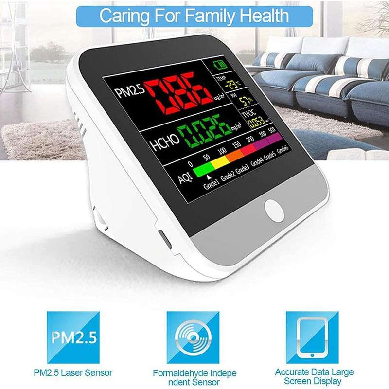DM306 Indoor Haze PM2.5 Dust Formaldehyde Detector