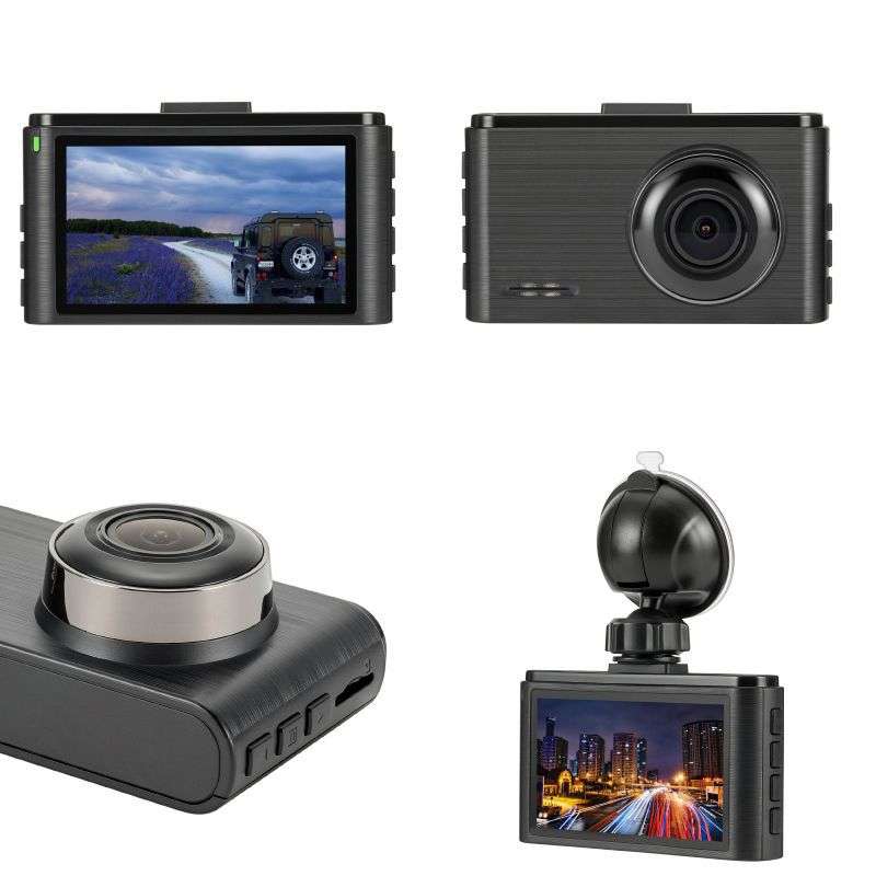 KG390 3 Inch IPS Screen TS Stream WIFI HD Driving Recorder, Style:, Sort by color: Dual Record