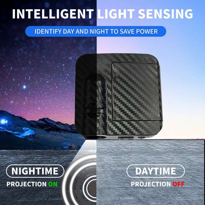 LED Infrared Induction Car Door Welcome Light Night Projection Ambient Light, Specification: XXXX4 (