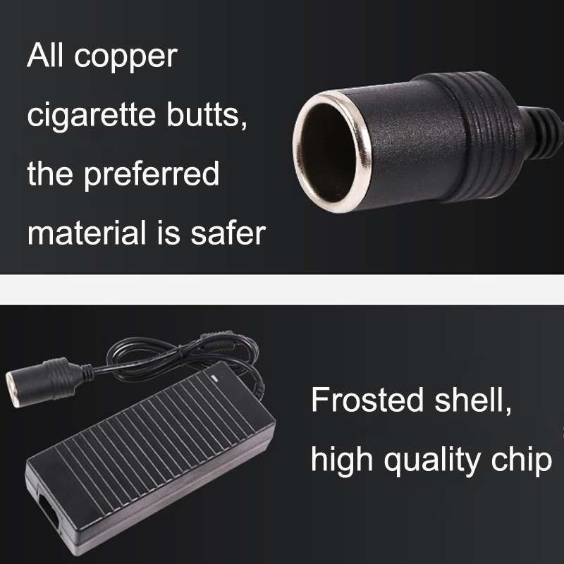220V To 12V Power Converter 15A Car to Household Power Adapter, Plug Type: UK Plug