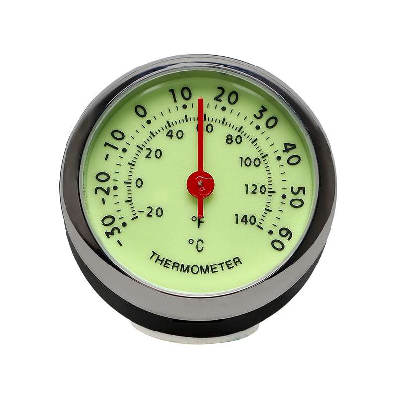Car Night Light Thermometer Humidity Meter Mechanical Mini Ornament(Thermometer)