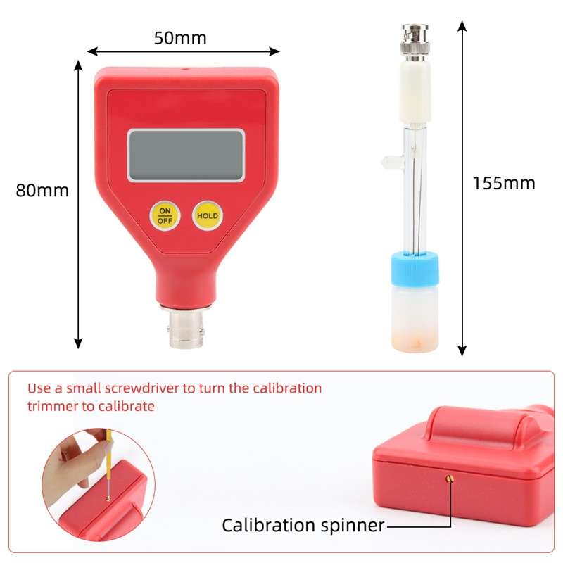 PH-98108 Portable Digital Soil Acidity Meter